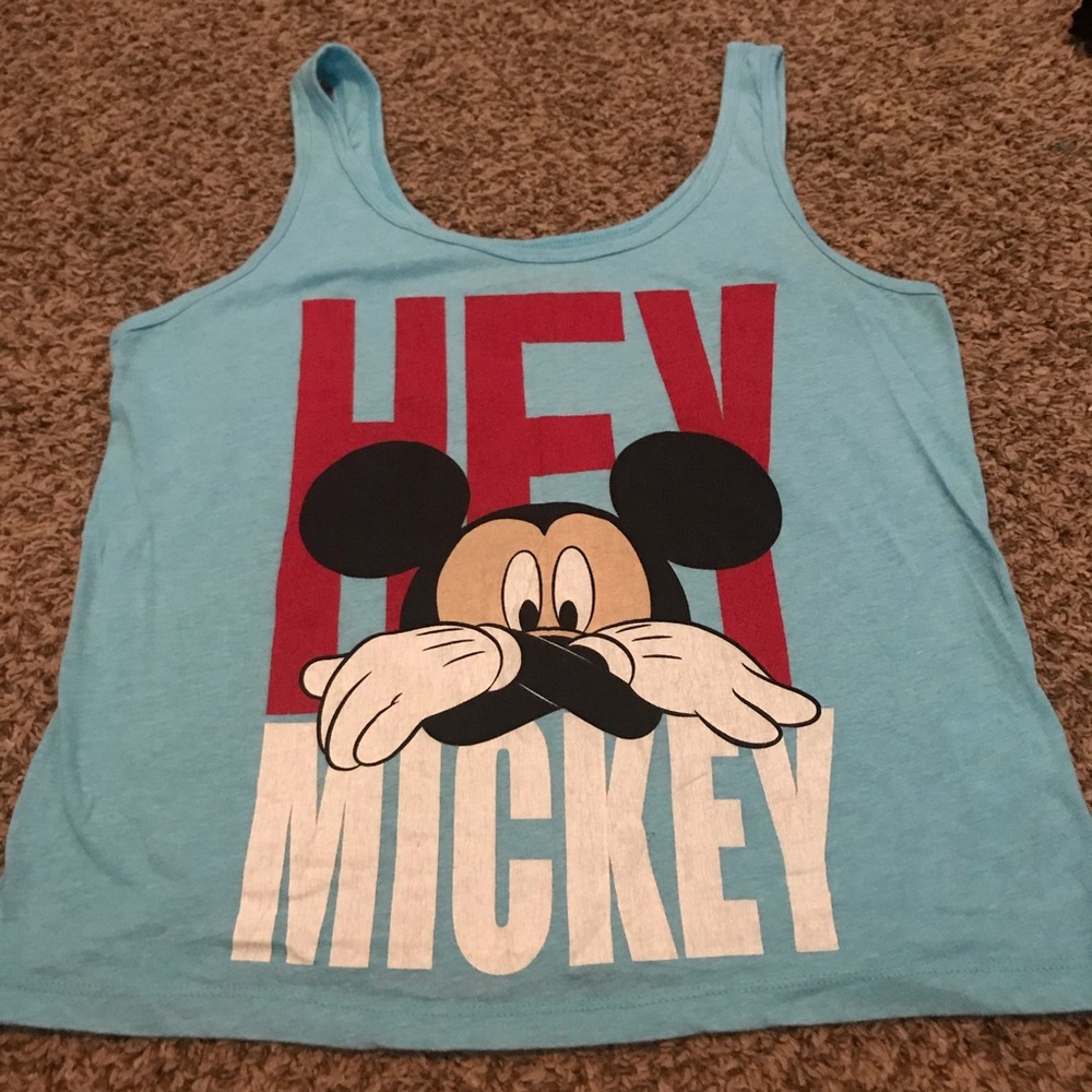 Light blue Disney Mickey Mouse tank top❤️